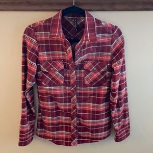 Kuhl women’s flannel shirt